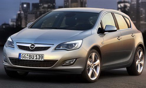 Nowy Opel Astra z Gliwic