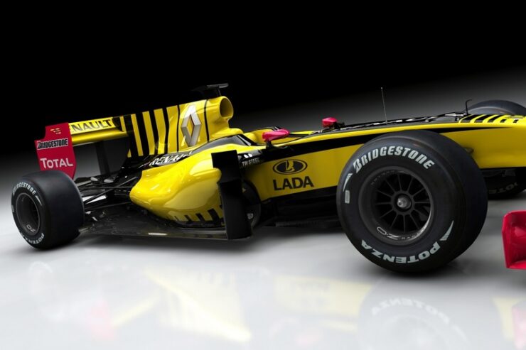 Renault F1 Team – partnerstwo z Ładą