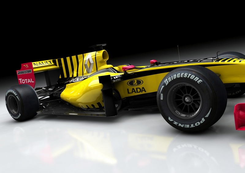 Renault F1 Team - partnerstwo z Ładą