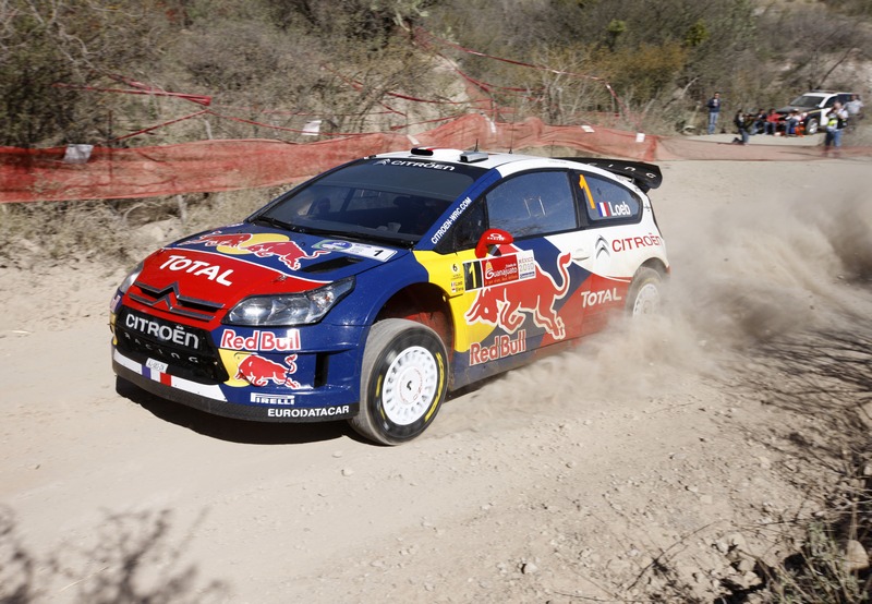 Sebastien Loeb i Daniel Elena w Rajdzie Meksyku