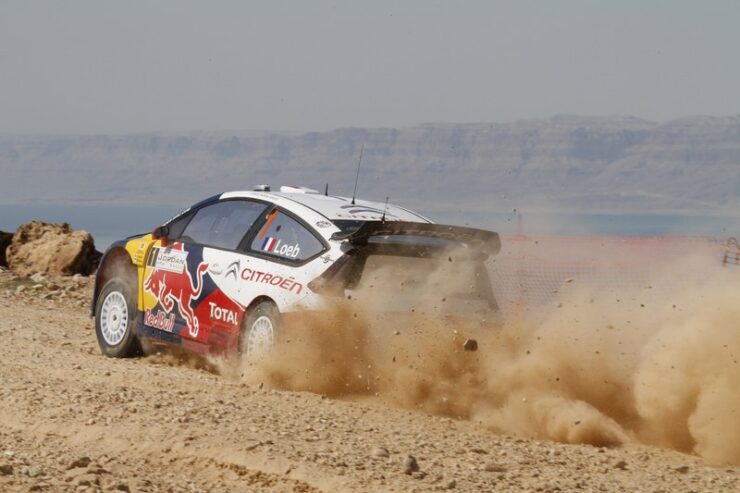 Sebastien Loeb i Daniel Elena w Rajdzie Jordanii