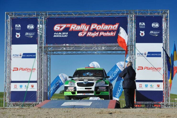 Pechowy Rajd Polski dla zespołu Skoda Castrol BP Rally Team