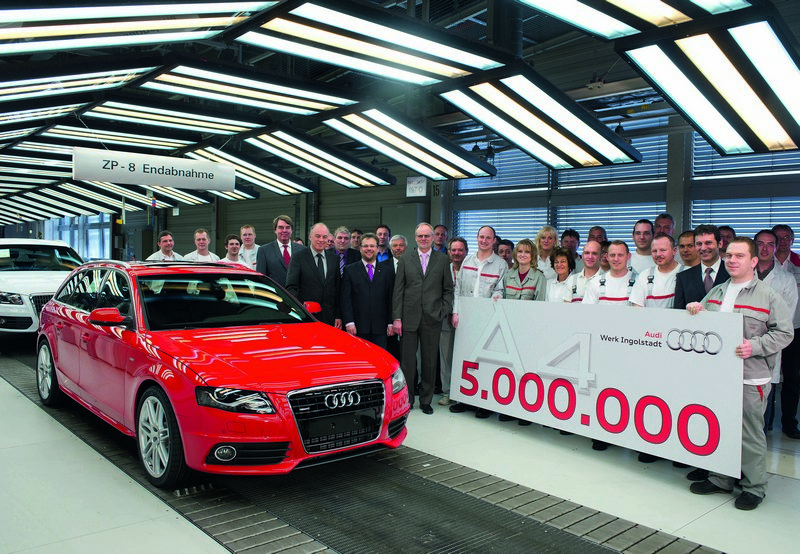 Pięciomilionowe Audi A4