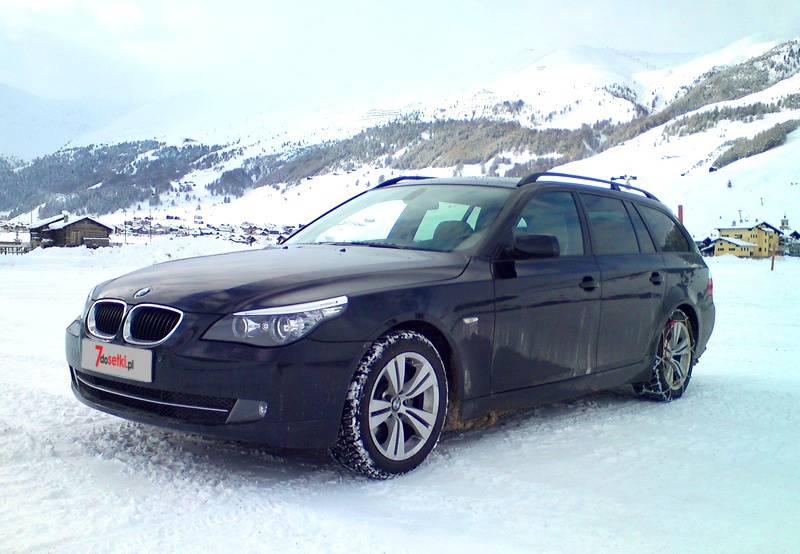 BMW 5 Touring 2.0d 177KM – nie tylko dla narciarzy