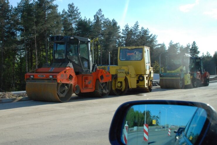 Zwolnij! Roboty drogowe