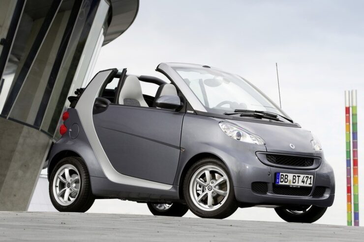 Limitowany smart fortwo pearlgrey