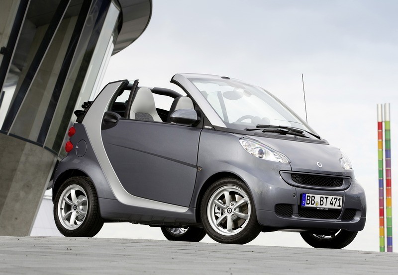 Limitowany smart fortwo pearlgrey