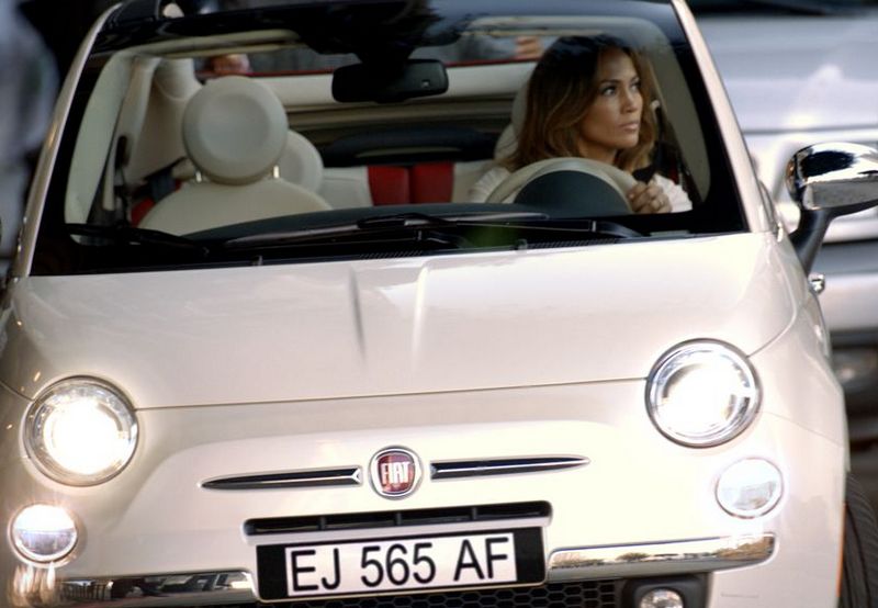 Fiat 500 i Jennifer Lopez