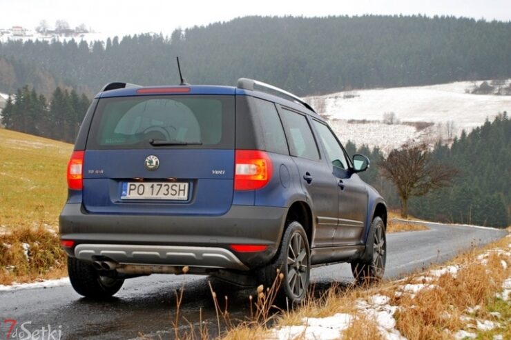 Skoda Yeti 2.0 TDI 140 KM DSG 4×4 – w poszukiwaniu zimy