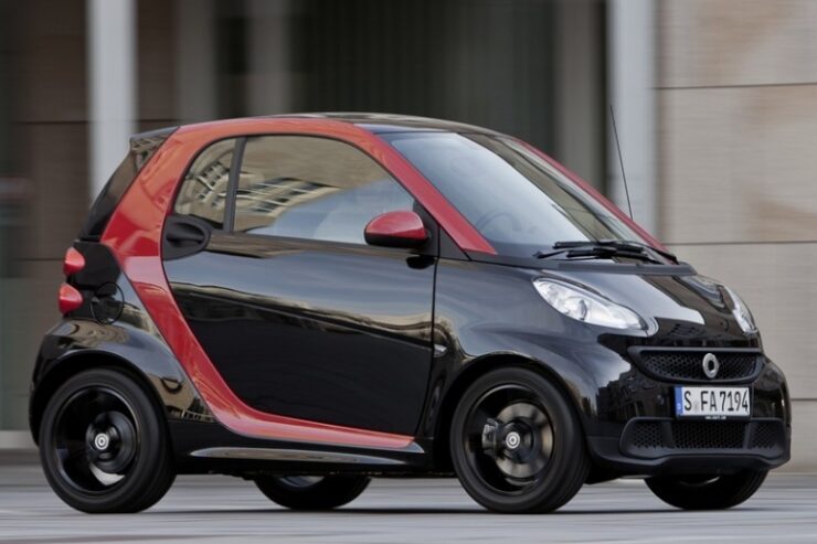 Smart fortwo sharpred