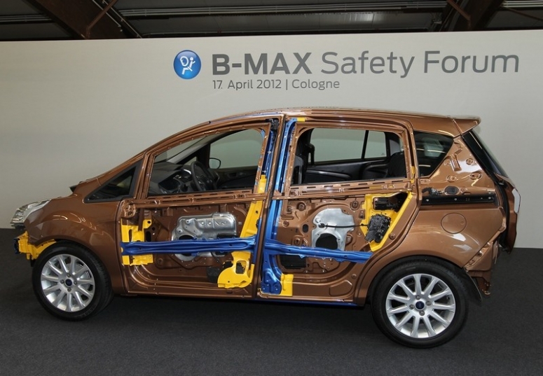 Nowy Ford B-MAX – bezpieczeństwo