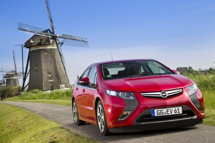 Opel Ampera – sprzedaż w Europie