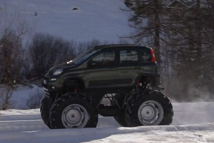 Fiat Panda w wersji Monster Truck