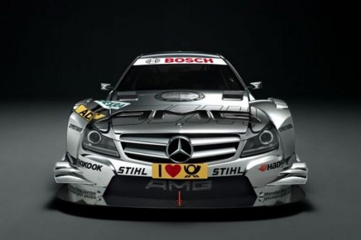 Kubica za kierownicą AMG C-Coupé DTM