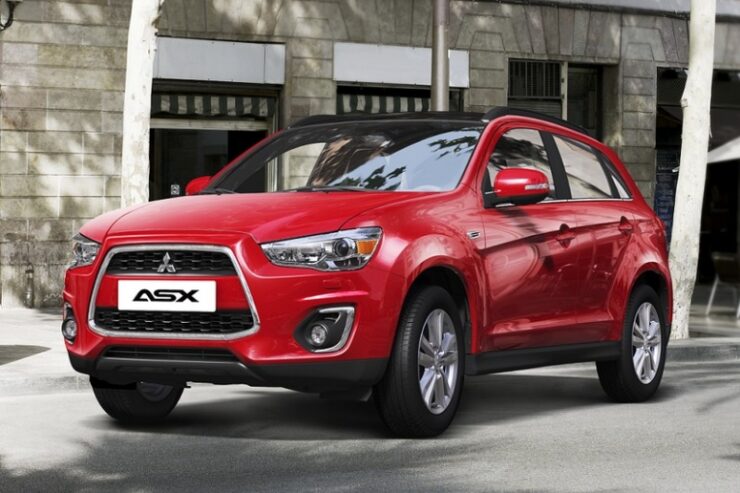 Zmodernizowane Mitsubishi ASX 2013