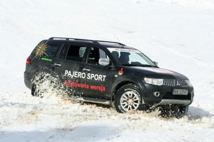 Mitsubishi Pajero Sport na Pilsku