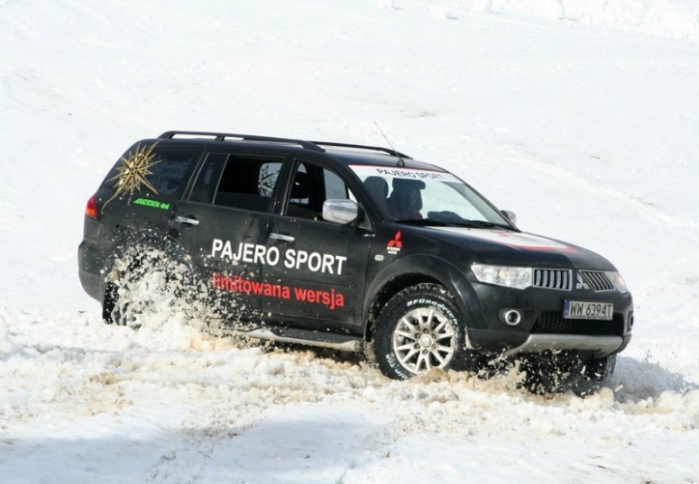 Mitsubishi Pajero Sport na Pilsku