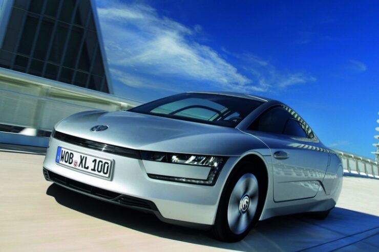 Volkswagen XL1 ze zużyciem paliwa