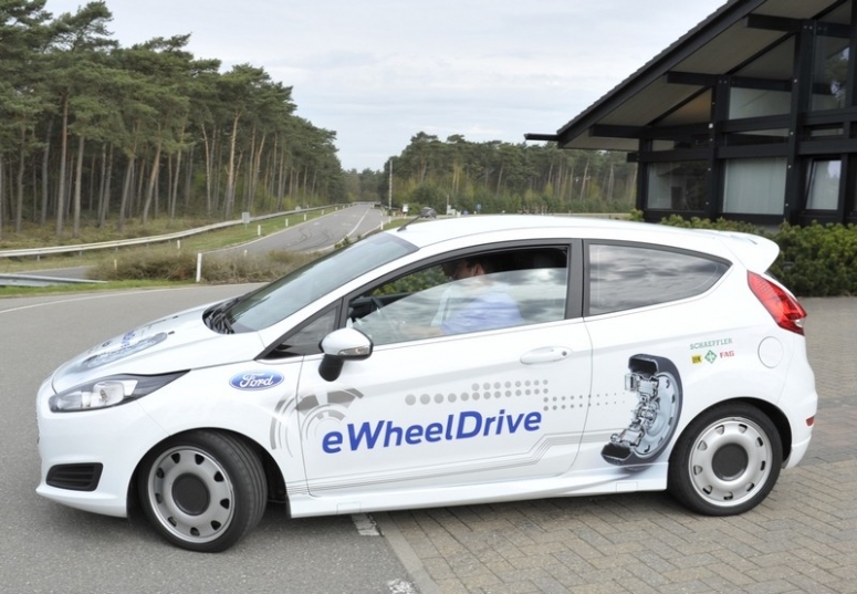 Ford i firma Schaeffler prezentują projekt eWheelDrive