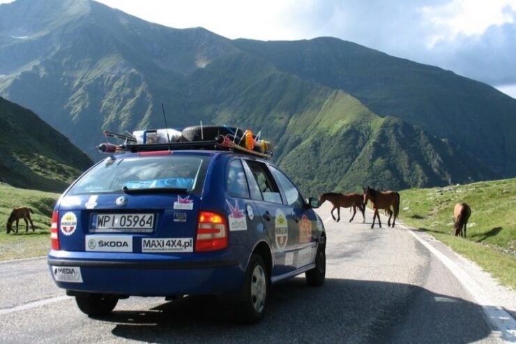 SKODA Fabia Combi w Mongol Rally 2013!