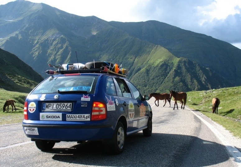 SKODA Fabia Combi w Mongol Rally 2013!