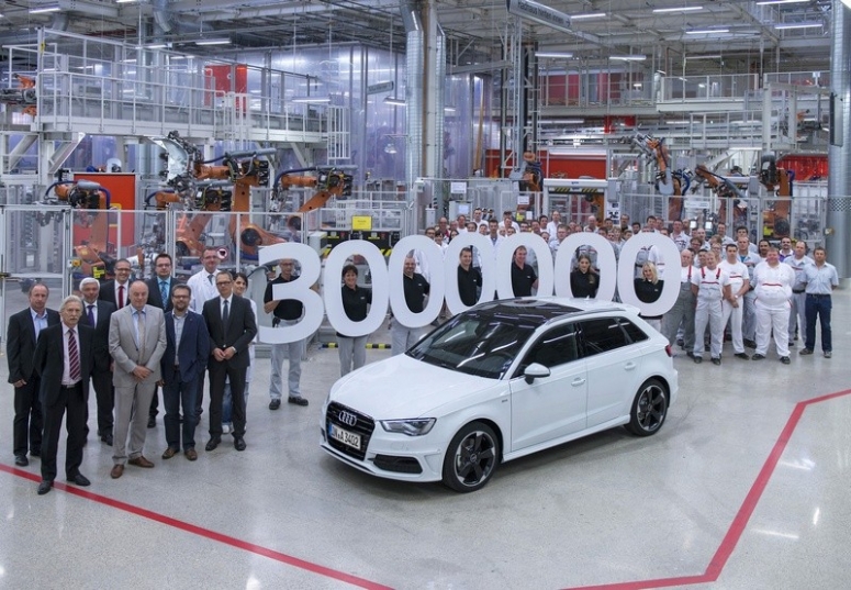 Trzymilionowe Audi A3