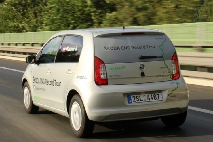 Światowy rekord SKODY Citigo CNG!