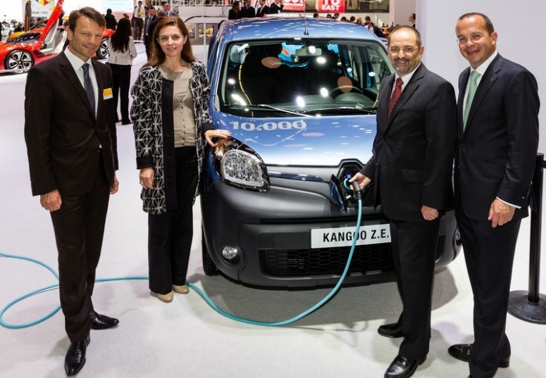 Ponad 10.000 sprzedanych Kangoo Z.E.