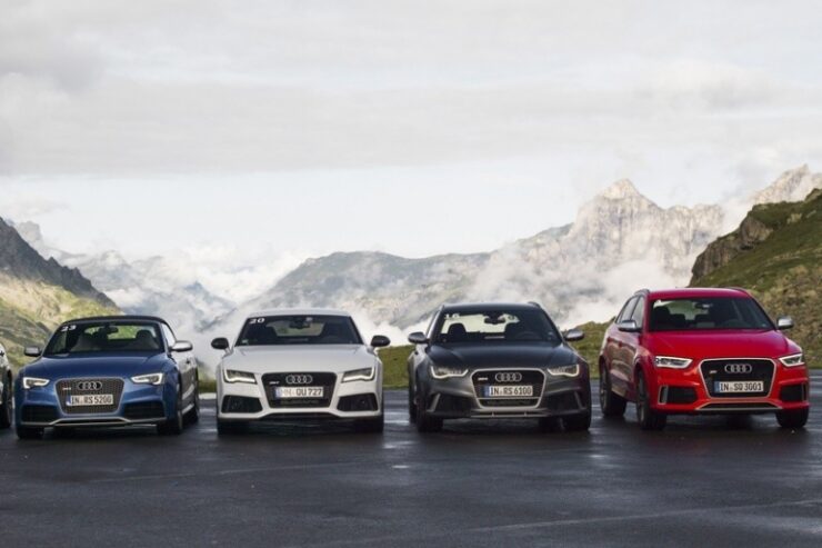 Rajd Audi Land of quattro Alpen Tour 2013