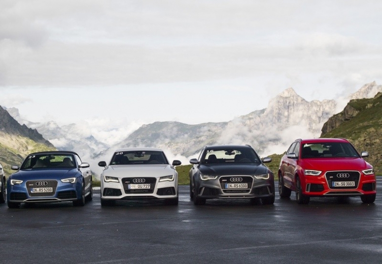 Rajd Audi Land of quattro Alpen Tour 2013