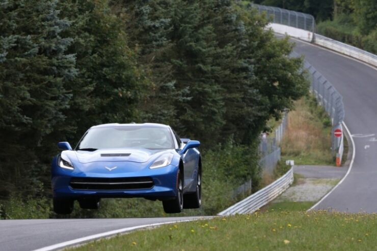 Testy Chevroleta Corvette Stingray na torze Nürburgring