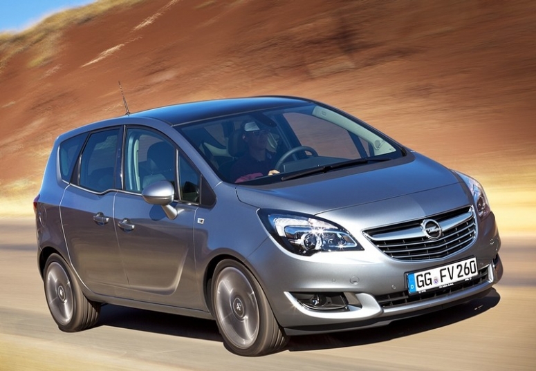 Opel Meriva otrzymuje Złoty Certyfikat TUV