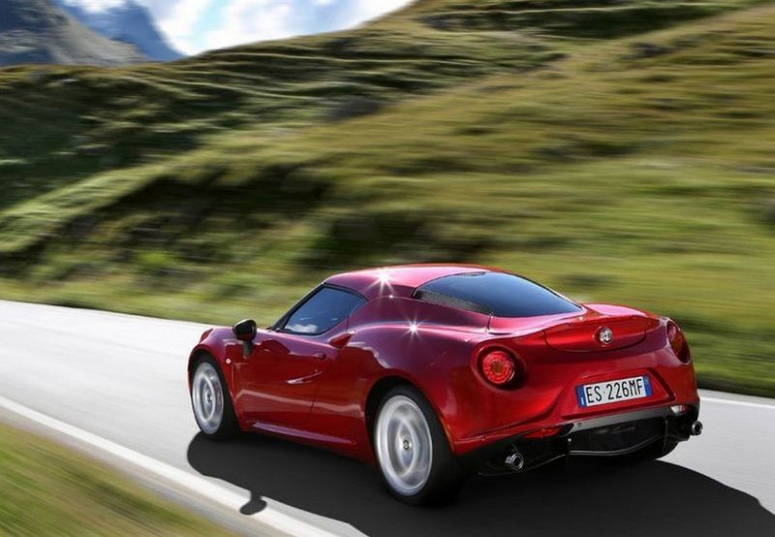 Alfa Romeo 4C nagrodzona