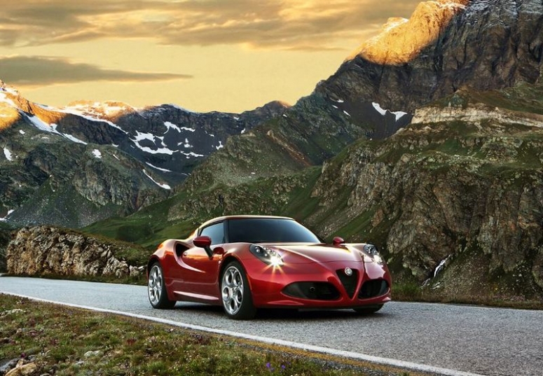 Alfa Romeo 4C wybrana we Francji