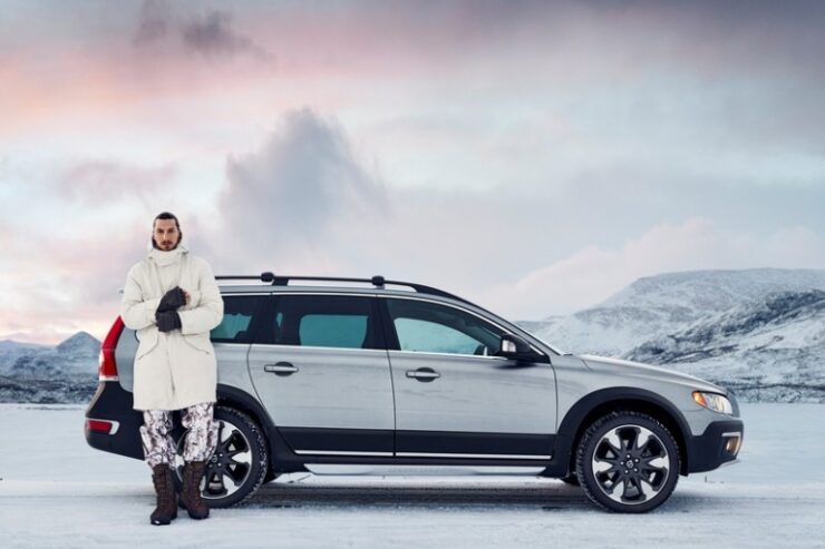 Zlatan Ibrahimovic w reklamie Volvo