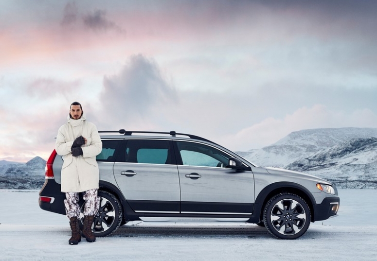 Zlatan Ibrahimovic w reklamie Volvo