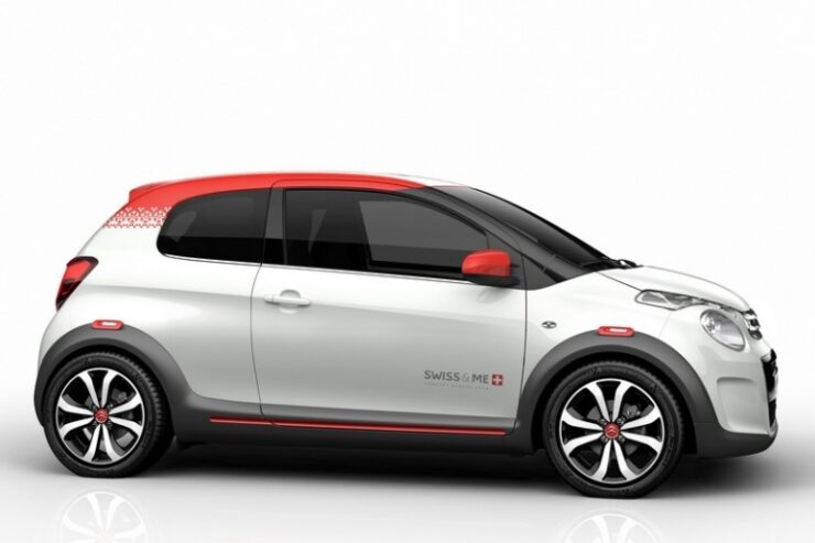 Prototypowy Citroen C1 Swiss&me