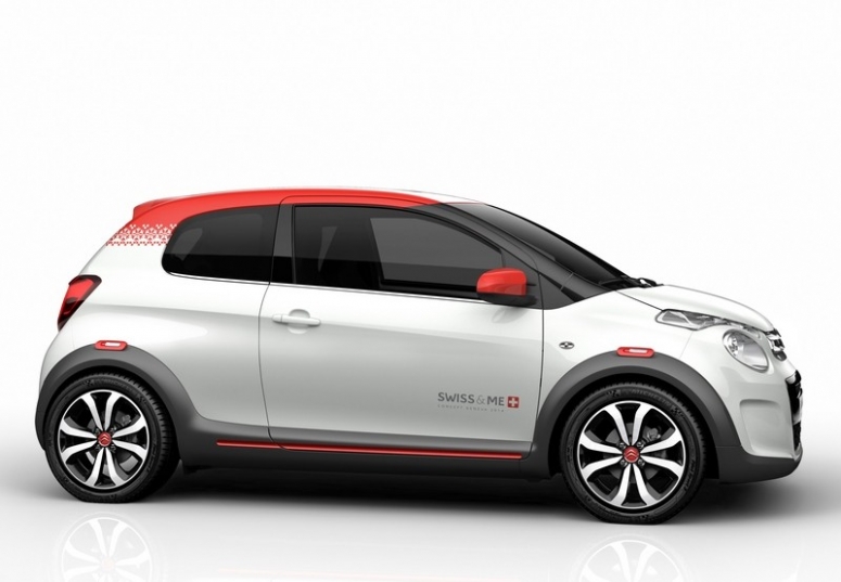 Prototypowy Citroen C1 Swiss&me