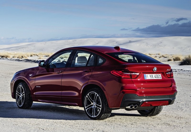 Nowe BMW X4 – dane techniczne