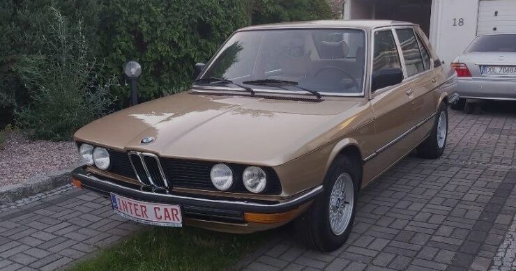 BMW serii 5 E12 – dane techniczne, wymiary, silniki, spalanie, pojemność, ceny, opinie