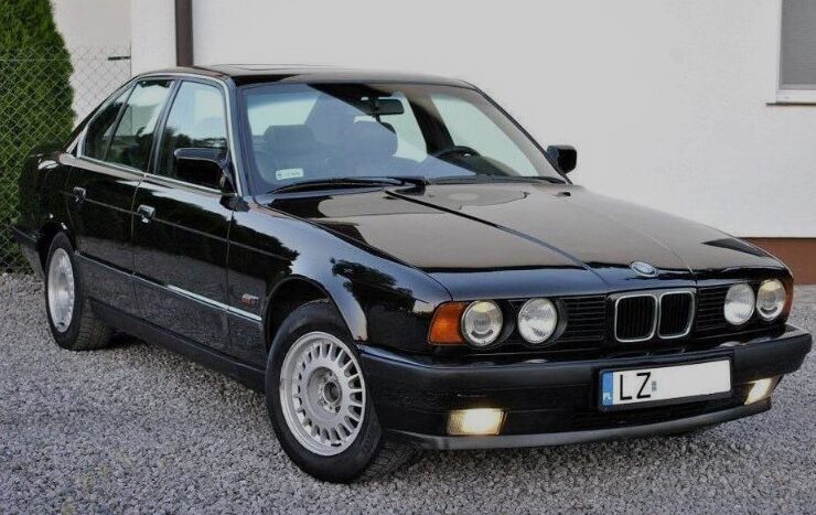 BMW serii 5 E34 – dane techniczne, wymiary, silniki, spalanie, pojemność, ceny, opinie