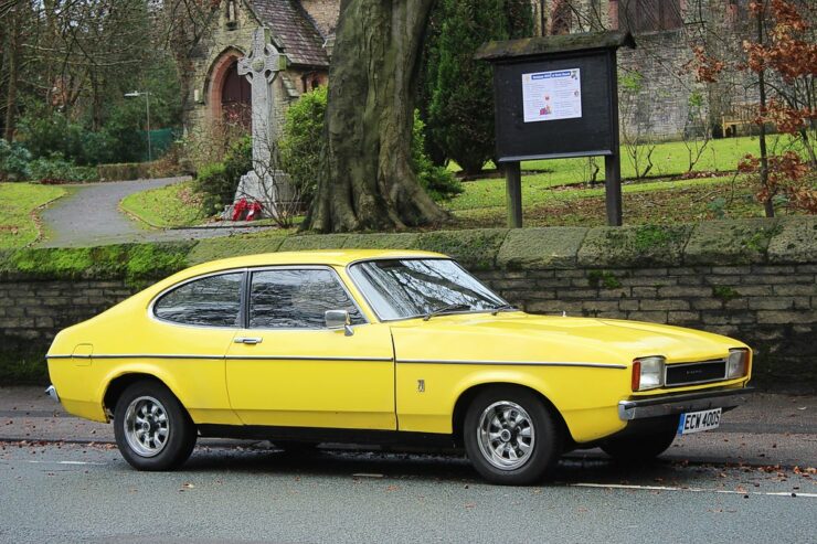 Ford Capri II — dane techniczne, wymiary, silniki, spalanie, pojemność, ceny, opinie