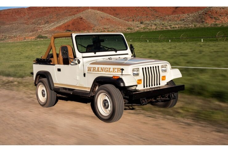 Jeep Wrangler YJ I — dane techniczne, wymiary, silniki, spalanie, pojemność, ceny, opinie