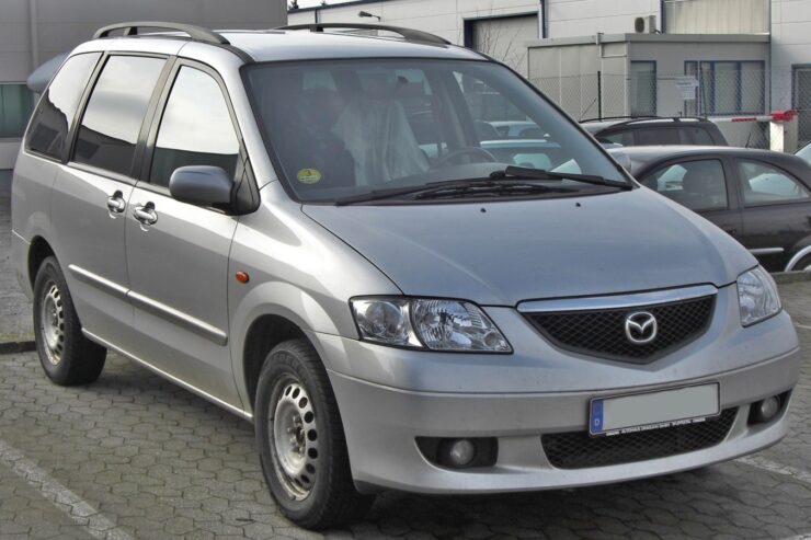 Mazda MPV II – dane techniczne, wymiary, silniki, spalanie, pojemność, ceny, opinie