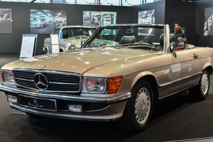 Mercedes Benz SL R107 – dane techniczne, wymiary, silniki, spalanie, pojemność, ceny, opinie