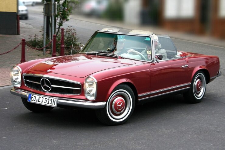 Mercedes Benz SL W113 – dane techniczne, wymiary, silniki, spalanie, pojemność, ceny, opinie