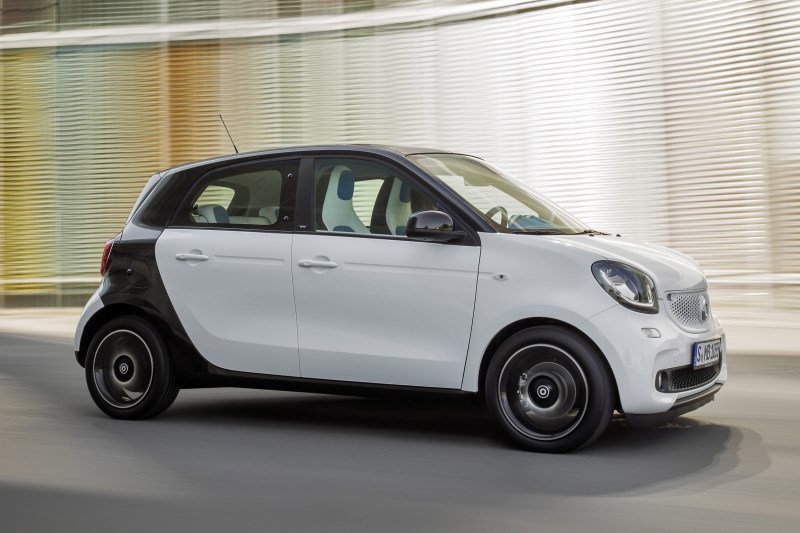 Smart Forfour — dane techniczne, wymiary, silniki, spalanie, pojemność, ceny, opinie