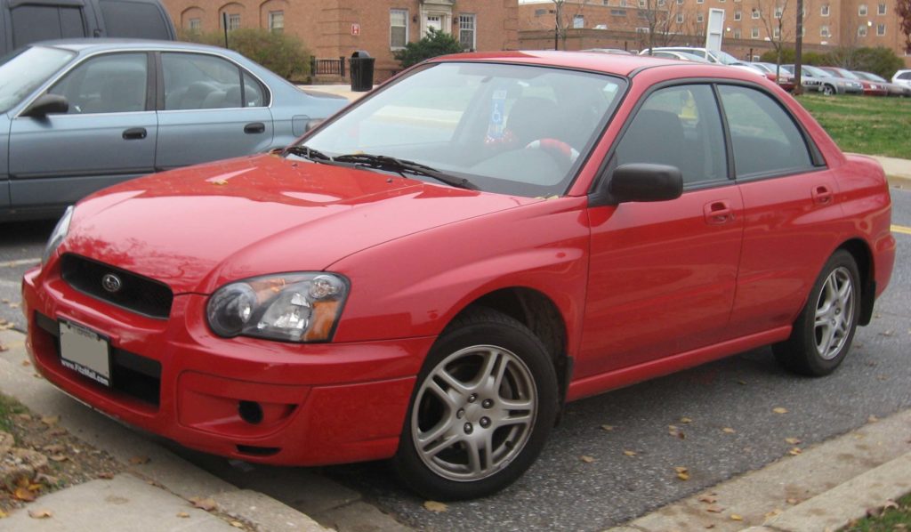 Subaru Impreza II — dane techniczne, wymiary, silniki, spalanie, pojemność, ceny, opinie