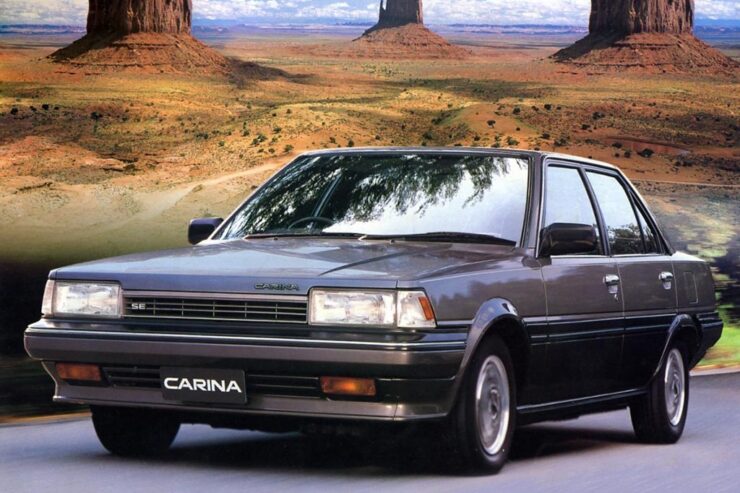 Toyota Carina IV — dane techniczne, wymiary, silniki, spalanie, pojemność, ceny, opinie