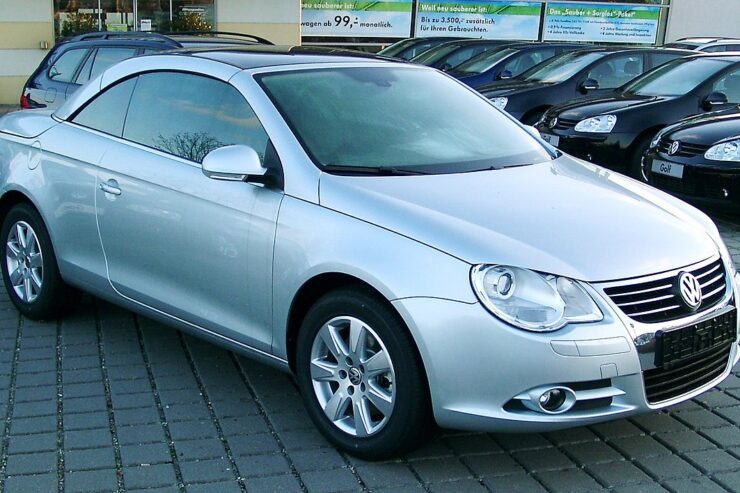 VW Eos — dane techniczne, wymiary, silniki, spalanie, pojemność, ceny, opinie